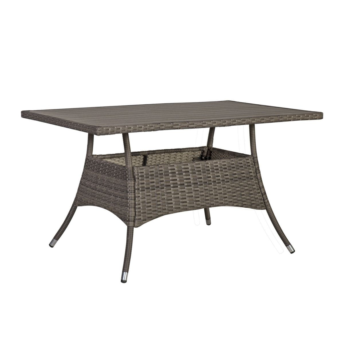 Garden Table East Newport | size: Length: 150cm, Width: 83cm, Height: 72cm | color: Gray | image: 1 | variant: 1004889