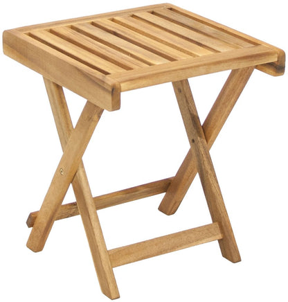Garden Table East Warwick | size: Length: 40cm, Width: 40cm, Height: 40cm | color: Brown | image: 1 | variant: 1005615