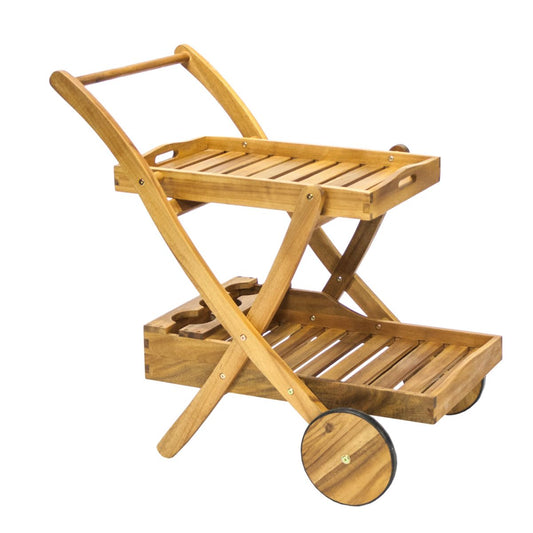 Garden Table East Warwick | size: Length: 84cm, Width: 57cm, Height: 84cm | color: Natural | image: 1 | variant: 1005173