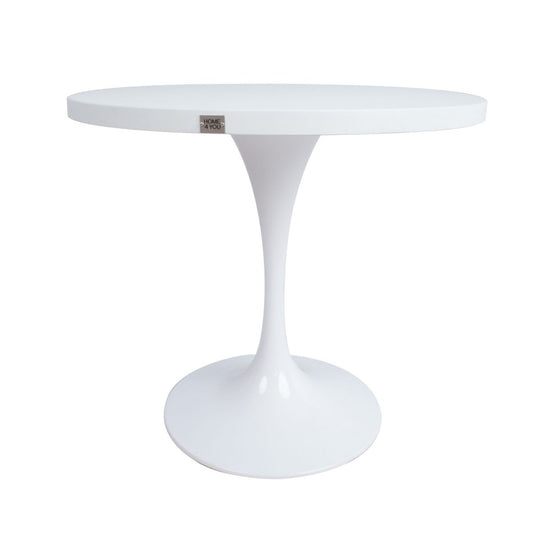 Garden Table East Wells | size: Length: 80cm, Width: 74cm, Height: 74cm, Diameter: 80cm | color: White | image: 1 | variant: 1005359