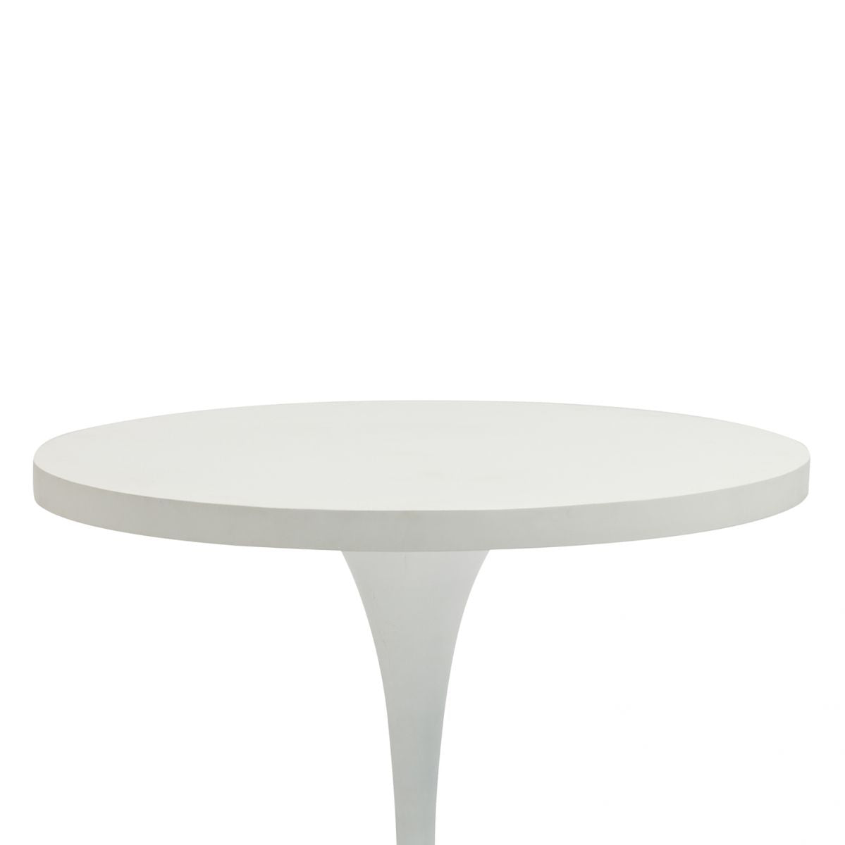 Garden Table East Wells | size: Length: 80cm, Width: 74cm, Height: 74cm, Diameter: 80cm | color: White | image: 3 | variant: 1005359