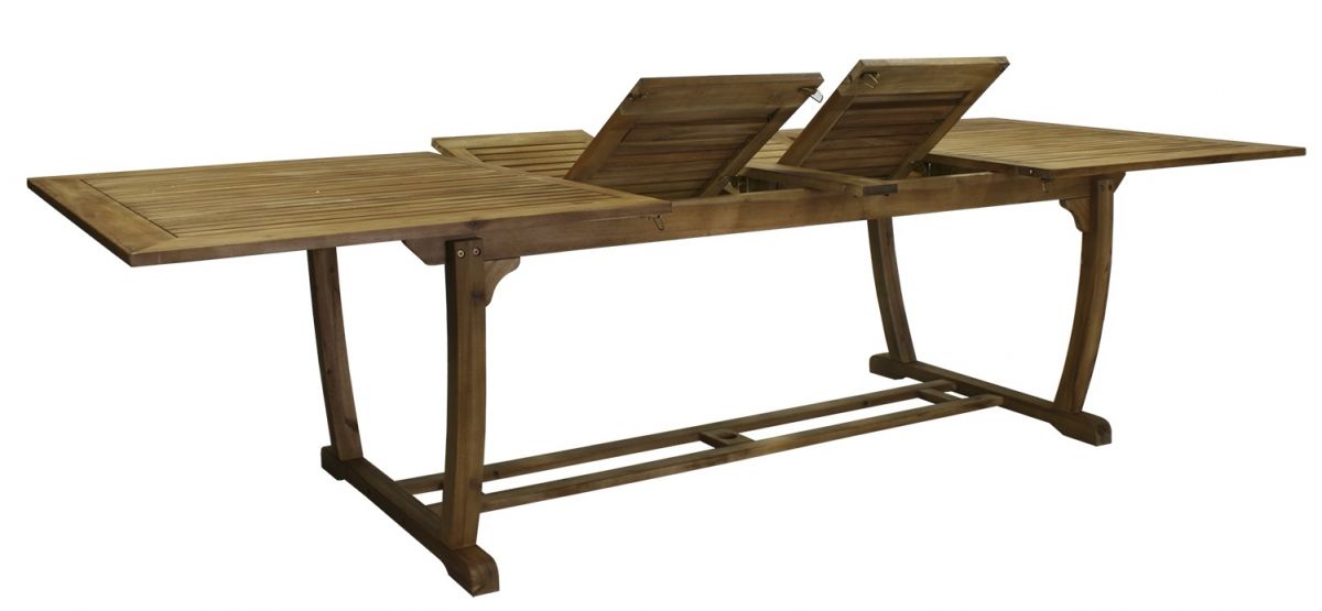 Garden Table Future | size: Length: 300cm, Width: 110cm, Height: 73cm | color: Natural | image: 0 | variant: 1010652