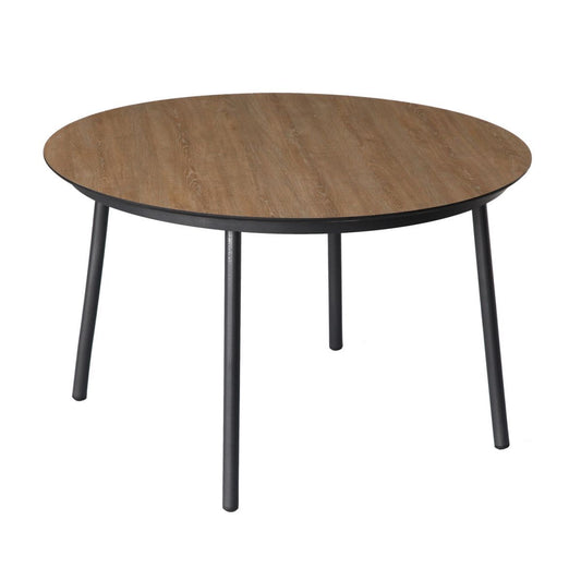 Garden Table Helsink | size: Length: 120cm, Width: 120cm, Height: 74cm, Diameter: 120cm | color: Natural | image: 1 | variant: 1010648