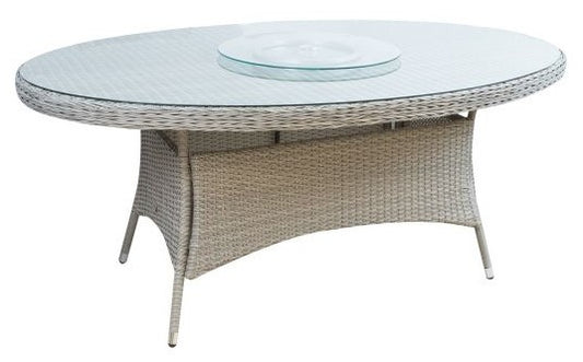 Garden Table Kirkwall | size: Length: 180cm, Width: 120cm, Height: 75cm | color: Gray | image: 1 | variant: 1005770