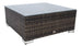Garden Table Newbury | size: Length: 71cm, Width: 71cm, Height: 30cm | color: Brown | image: 0 | variant: 1000602
