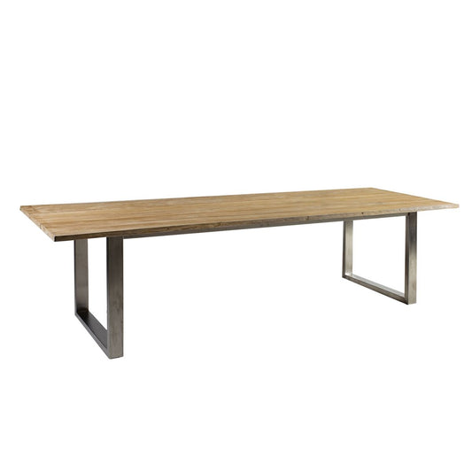 Garden Table Thatcham | size: Length: 280cm, Width: 100cm, Height: 76cm | color: Natural | image: 1 | variant: 1004902