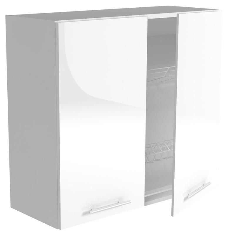 Hanging Cabinet Linkoping | size: Width: 80cm, Height: 30cm, Depth: 72cm | color: White | image: 1 | variant: 1001886
