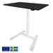 Height Adjustable Desk East Chester | size: Length: 70cm, Width: 100cm, Height: 119cm | color: Black / White | image: 0 | variant: 1004736