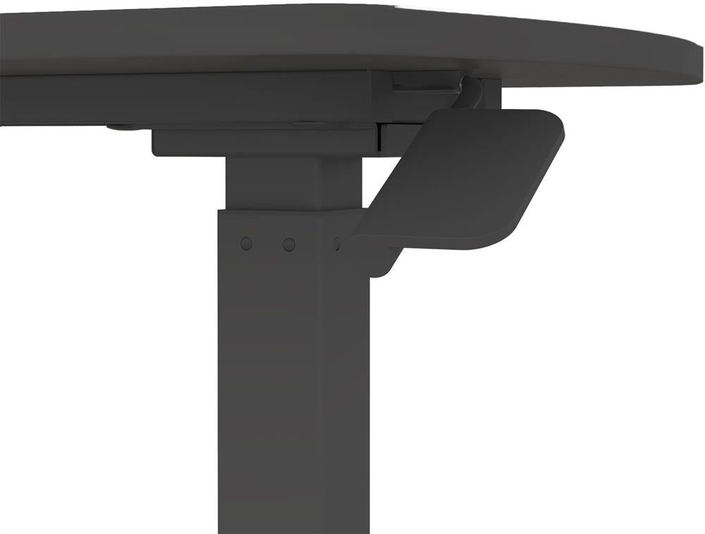 Height Adjustable Desk Ergo 11 | size: Length: 40cm, Width: 70cm, Height: 106cm | color: Black / Black | image: 2 | variant: 1016726