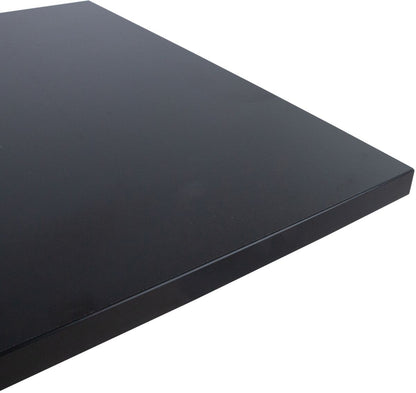 Height Adjustable Desk Ergo 2 1 | size: Length: 80cm, Width: 140cm, Height: 121cm | color: Black / Gray | image: 2 | variant: 1006214