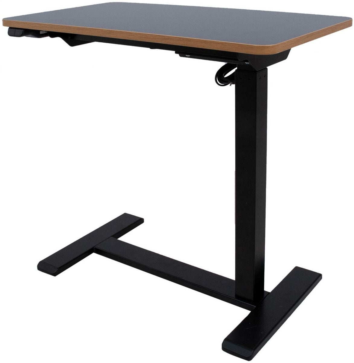 Height Adjustable Desk Ergo 8 | size: Length: 40cm, Width: 70cm, Height: 103cm | color: Black / Black | image: 0 | variant: 1012424