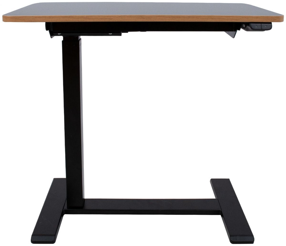 Height Adjustable Desk Ergo 8 | size: Length: 40cm, Width: 70cm, Height: 103cm | color: Black / Black | image: 1 | variant: 1012424