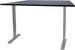 Height Adjustable Desk Penarth | size: Length: 80cm, Width: 140cm, Height: 121cm | color: Black / Gray | image: 0 | variant: 1001476