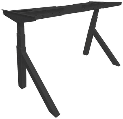 Height Adjustable Table Legs East Ludlow | color: Black | image: 0 | variant: 1004761