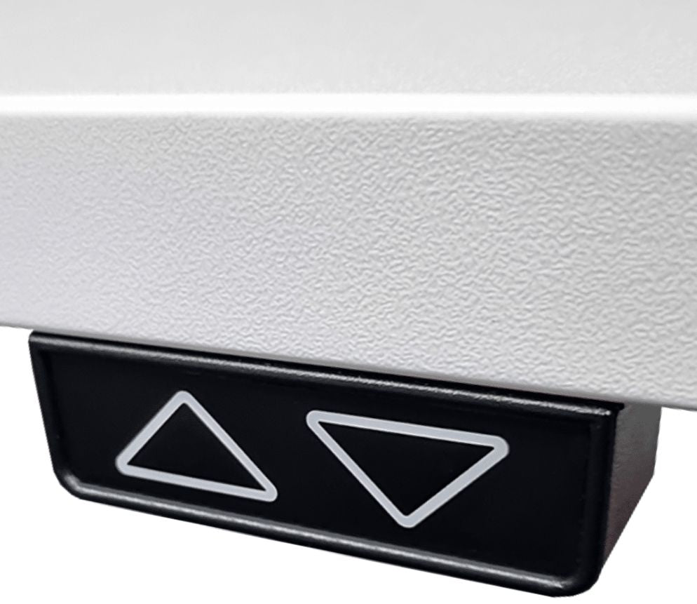 Height Adjustable Table Legs East Ludlow | color: White | image: 2 | variant: 1004760