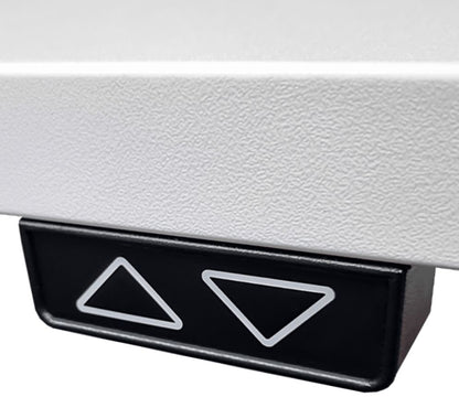 Height Adjustable Table Legs East Ludlow | color: White | image: 2 | variant: 1004760