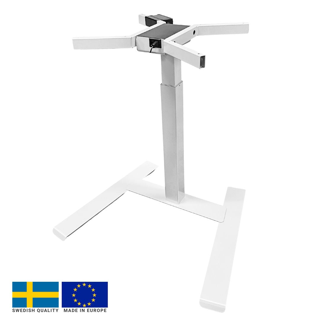 Height Adjustable Table Legs Skien | color: White | image: 1 | variant: 1004745
