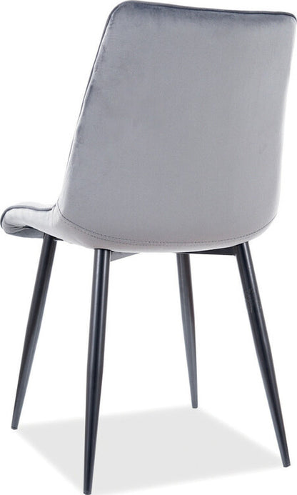 Kitchen Chair Abu Dhabi | size: Width: 47cm, Height: 88cm, Depth: 42cm | color: Gray | image: 2 | variant: 1003641