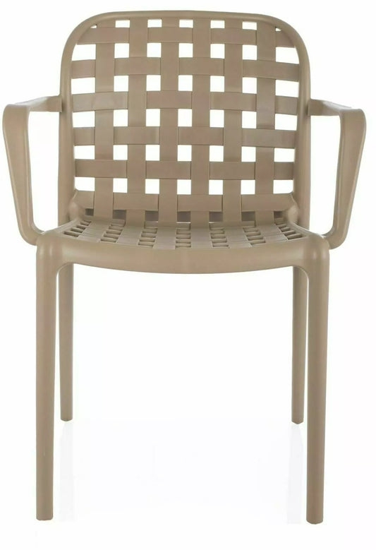 Kitchen Chair Ahmedabad | size: Width: 58cm, Height: 83cm, Depth: 42cm | color: Beige | image: 0 | variant: 1003768