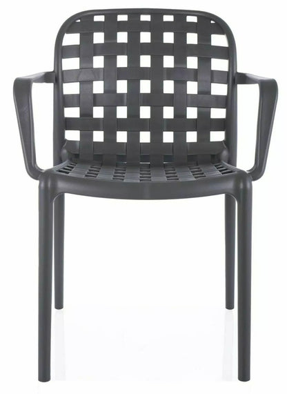 Kitchen Chair Ahmedabad | size: Width: 58cm, Height: 83cm, Depth: 42cm | color: Gray | image: 0 | variant: 1003769