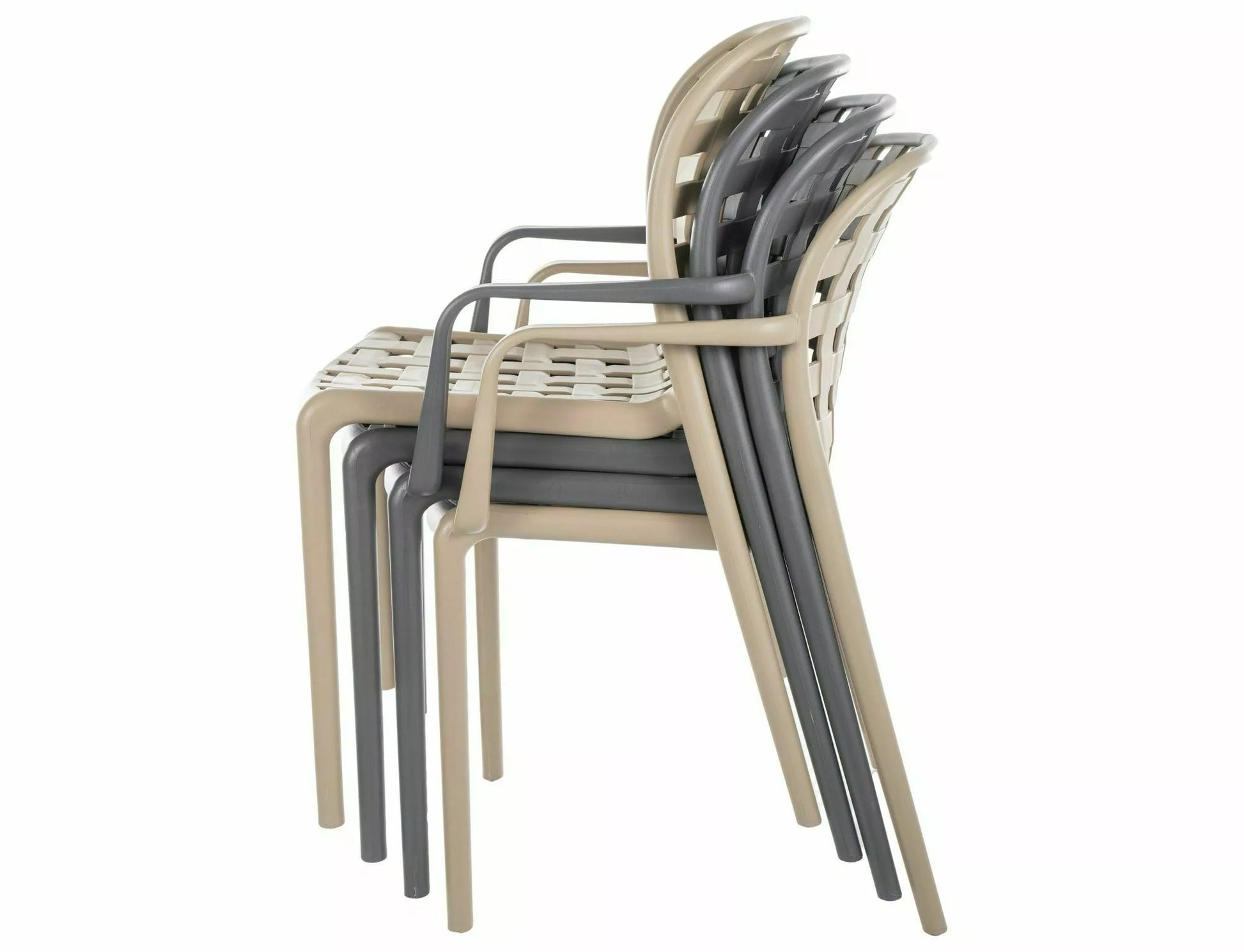 Kitchen Chair Ahmedabad | size: Width: 58cm, Height: 83cm, Depth: 42cm | color: Gray | image: 3 | variant: 1003769