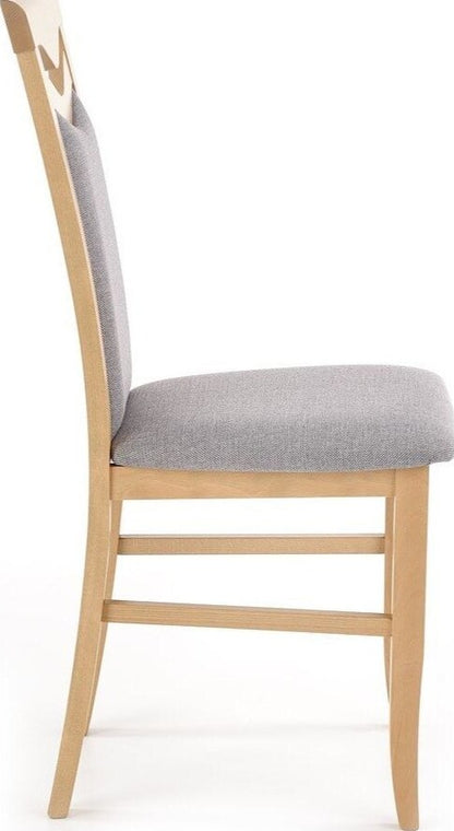 Kitchen Chair Akureyri | size: Width: 44cm, Height: 96cm, Depth: 53cm | color: Gray | image: 3 | variant: 1002090