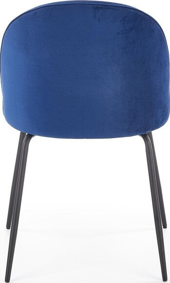 Kitchen Chair Alytus | size: Width: 49cm, Height: 80cm, Depth: 50cm | color: Blue | image: 2 | variant: 1002233