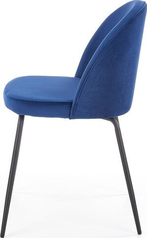 Kitchen Chair Alytus | size: Width: 49cm, Height: 80cm, Depth: 50cm | color: Blue | image: 5 | variant: 1002233