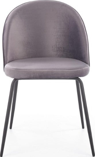 Kitchen Chair Alytus | size: Width: 49cm, Height: 80cm, Depth: 50cm | color: Gray | image: 2 | variant: 1002235