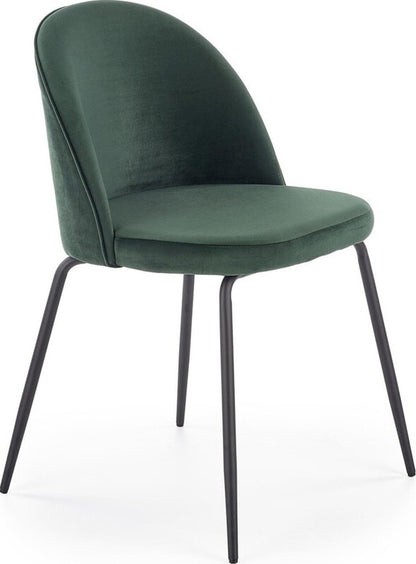 Kitchen Chair Alytus | size: Width: 49cm, Height: 80cm, Depth: 50cm | color: Green | image: 1 | variant: 1002234