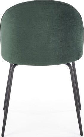 Kitchen Chair Alytus | size: Width: 49cm, Height: 80cm, Depth: 50cm | color: Green | image: 3 | variant: 1002234