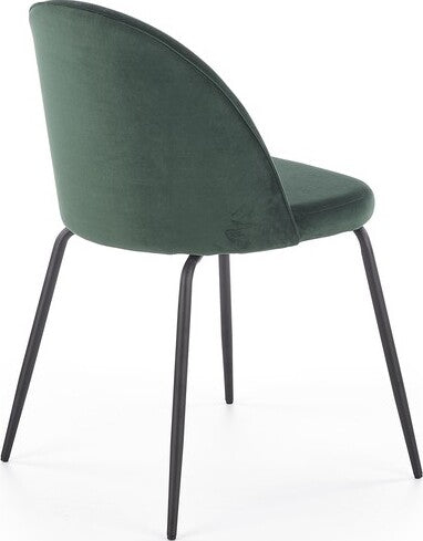 Kitchen Chair Alytus | size: Width: 49cm, Height: 80cm, Depth: 50cm | color: Green | image: 4 | variant: 1002234