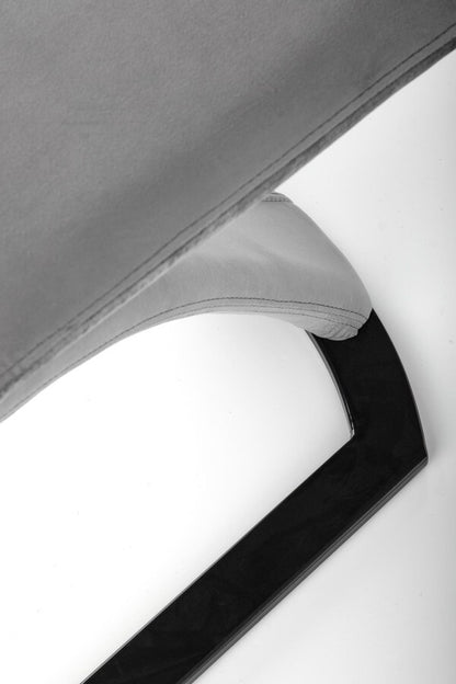 Kitchen Chair Ashgabat | size: Width: 46cm, Height: 102cm, Depth: 61cm | color: Gray | image: 2 | variant: 1002381