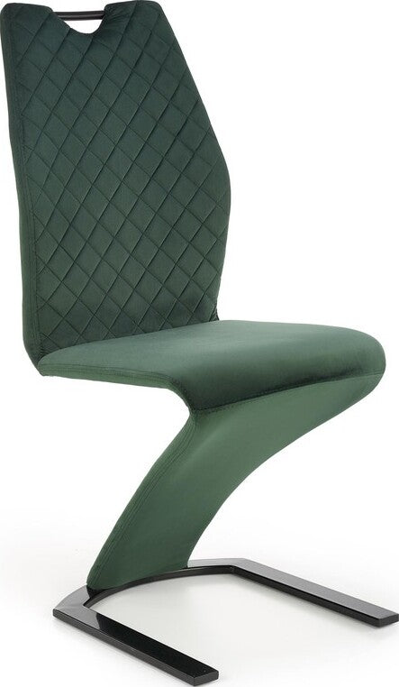 Kitchen Chair Ashgabat | size: Width: 46cm, Height: 102cm, Depth: 61cm | color: Green | image: 1 | variant: 1002380