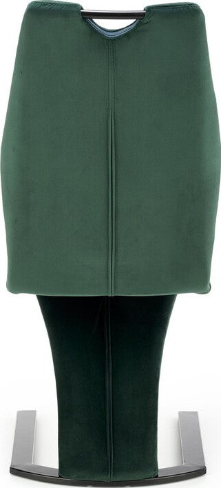 Kitchen Chair Ashgabat | size: Width: 46cm, Height: 102cm, Depth: 61cm | color: Green | image: 2 | variant: 1002380