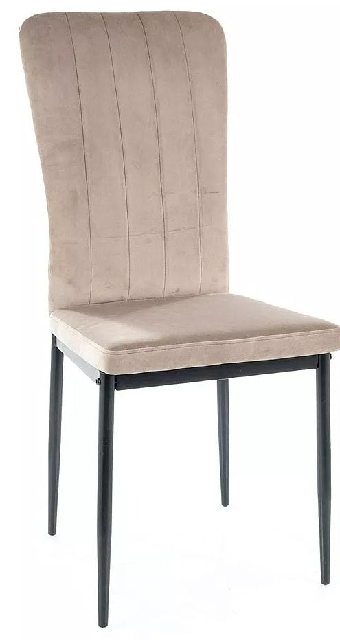 Kitchen Chair Atlanta | size: Width: 44cm, Height: 97cm, Depth: 38cm | color: Beige | image: 0 | variant: 1003736