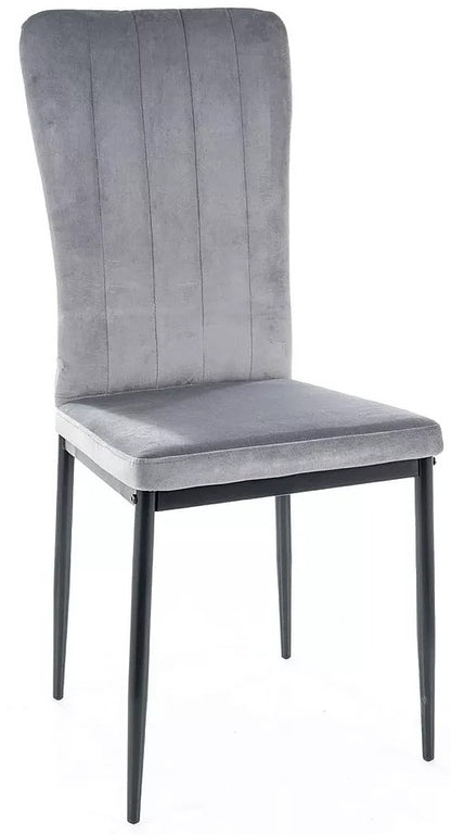 Kitchen Chair Atlanta | size: Width: 44cm, Height: 97cm, Depth: 38cm | color: Gray | image: 0 | variant: 1003739