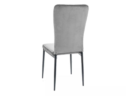Kitchen Chair Atlanta | size: Width: 44cm, Height: 97cm, Depth: 38cm | color: Gray | image: 1 | variant: 1003739