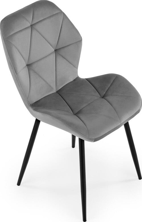 Kitchen Chair Baghdad | size: Width: 48cm, Height: 86cm, Depth: 53cm | color: Gray | image: 4 | variant: 1002405