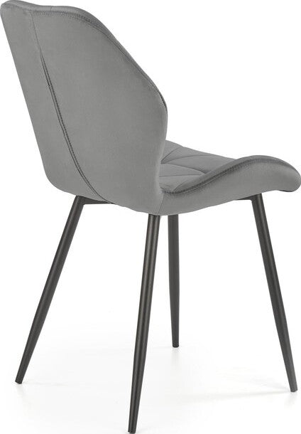 Kitchen Chair Baghdad | size: Width: 48cm, Height: 86cm, Depth: 53cm | color: Gray | image: 6 | variant: 1002405