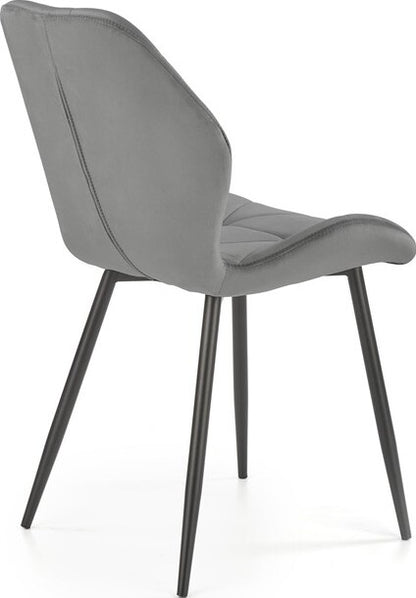 Kitchen Chair Baghdad | size: Width: 48cm, Height: 86cm, Depth: 53cm | color: Gray | image: 6 | variant: 1002405