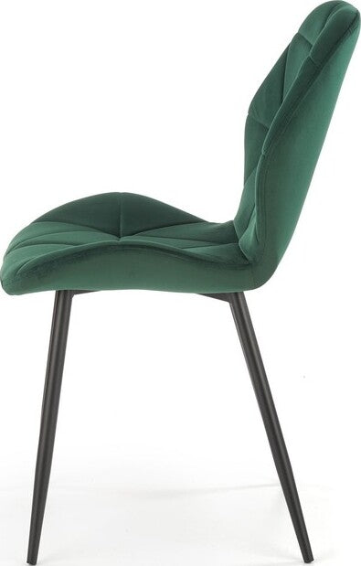 Kitchen Chair Baghdad | size: Width: 48cm, Height: 86cm, Depth: 53cm | color: Green | image: 6 | variant: 1002406