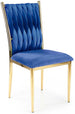 Kitchen Chair Baku | size: Width: 48cm, Height: 94cm, Depth: 55cm | color: Blue | image: 0 | variant: 1002375