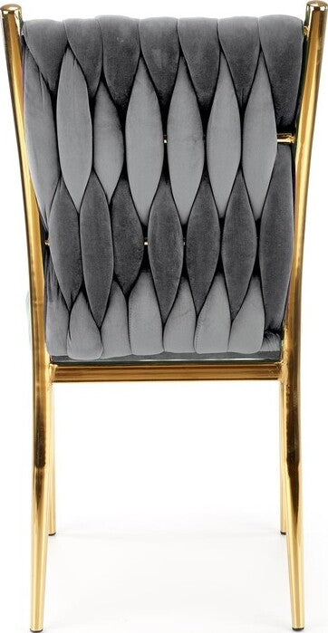 Kitchen Chair Baku | size: Width: 48cm, Height: 94cm, Depth: 55cm | color: Gray | image: 5 | variant: 1002374