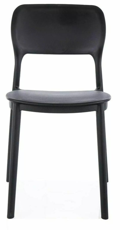Kitchen Chair Bangalore | size: Width: 42cm, Height: 82cm, Depth: 42cm | color: Black | image: 0 | variant: 1003757