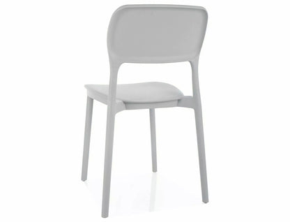 Kitchen Chair Bangalore | size: Width: 42cm, Height: 82cm, Depth: 42cm | color: Gray | image: 1 | variant: 1003758