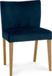 Kitchen Chair Bangor | size: Width: 57cm, Height: 80cm, Depth: 51cm | color: Blue | image: 1 | variant: 1000898