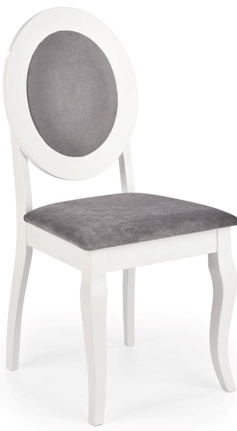 Kitchen Chair Barock | size: Width: 45cm, Height: 93cm, Depth: 51cm | color: Gray | image: 1 | variant: 1011462