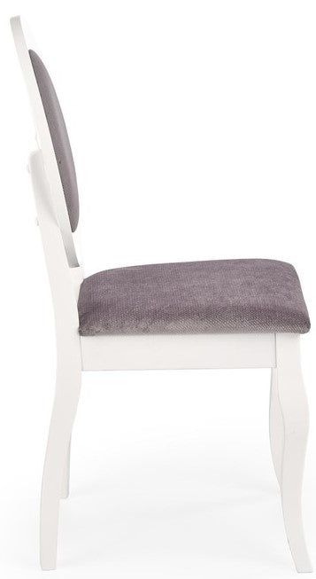 Kitchen Chair Barock | size: Width: 45cm, Height: 93cm, Depth: 51cm | color: Gray | image: 4 | variant: 1011462