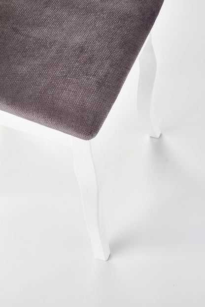 Kitchen Chair Barock | size: Width: 45cm, Height: 93cm, Depth: 51cm | color: Gray | image: 6 | variant: 1011462